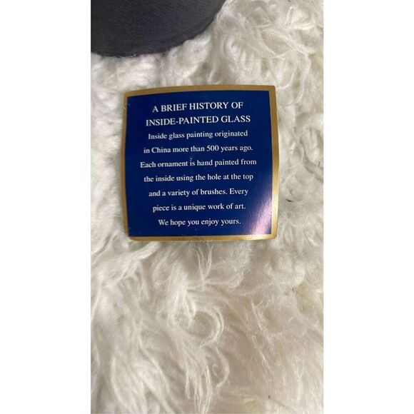 DILLARDS The Style Of Christmas Six Geese A Laying Glass Ornament 12 Days Xmas - Picture 4 of 16